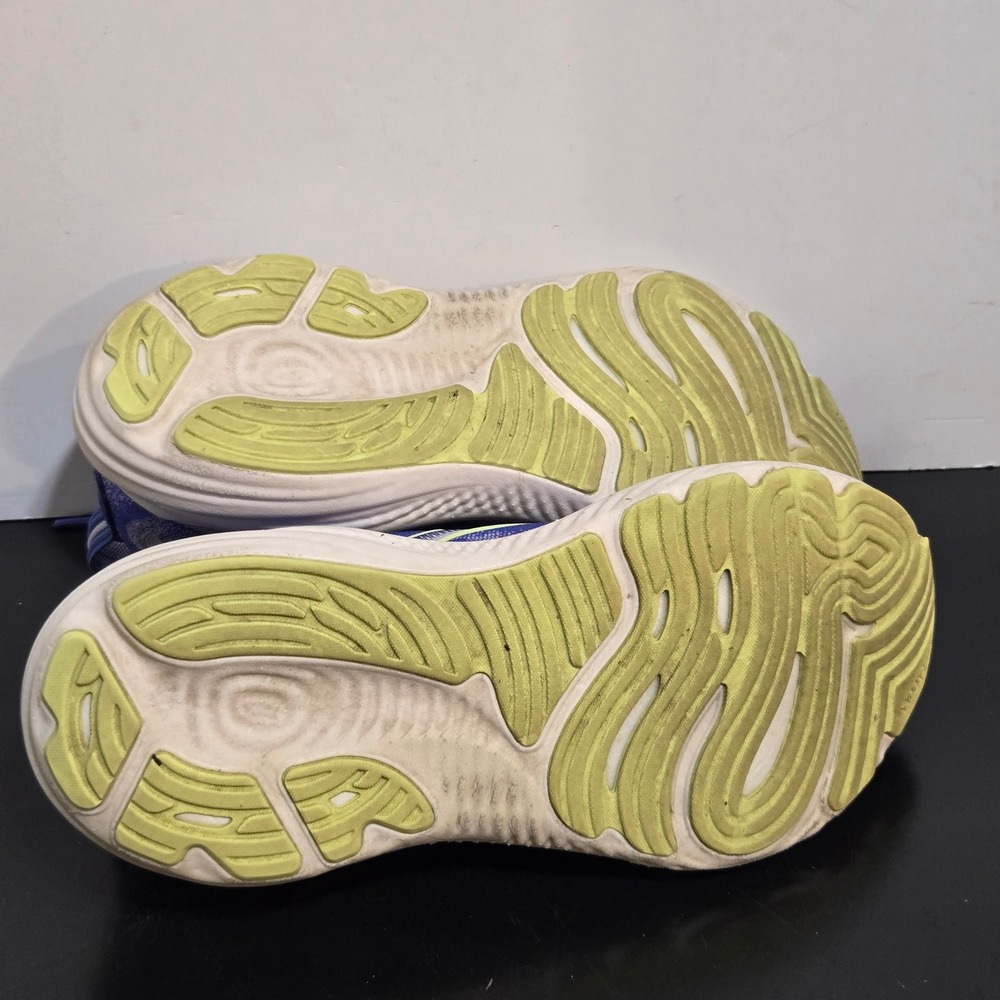 Brooks Glycerin GTS 22 Running Shoes Womens 8.5B Blue Lime Sneakers 1204351B440 - Picture 9 of 12